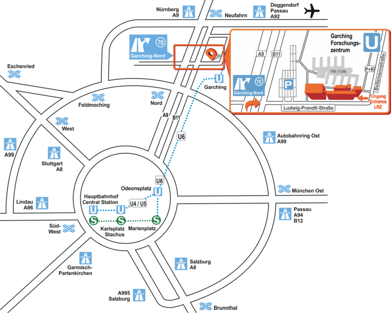 Map Leibniz Supercomputing Centre